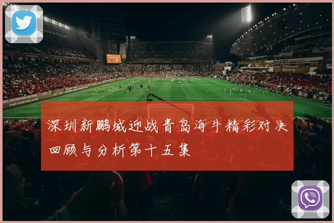 深圳新鹏城迎战青岛海牛精彩对决回顾与分析第十五集